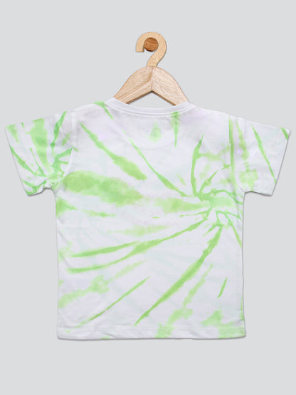 Pampolina Girls Printed Top- Green