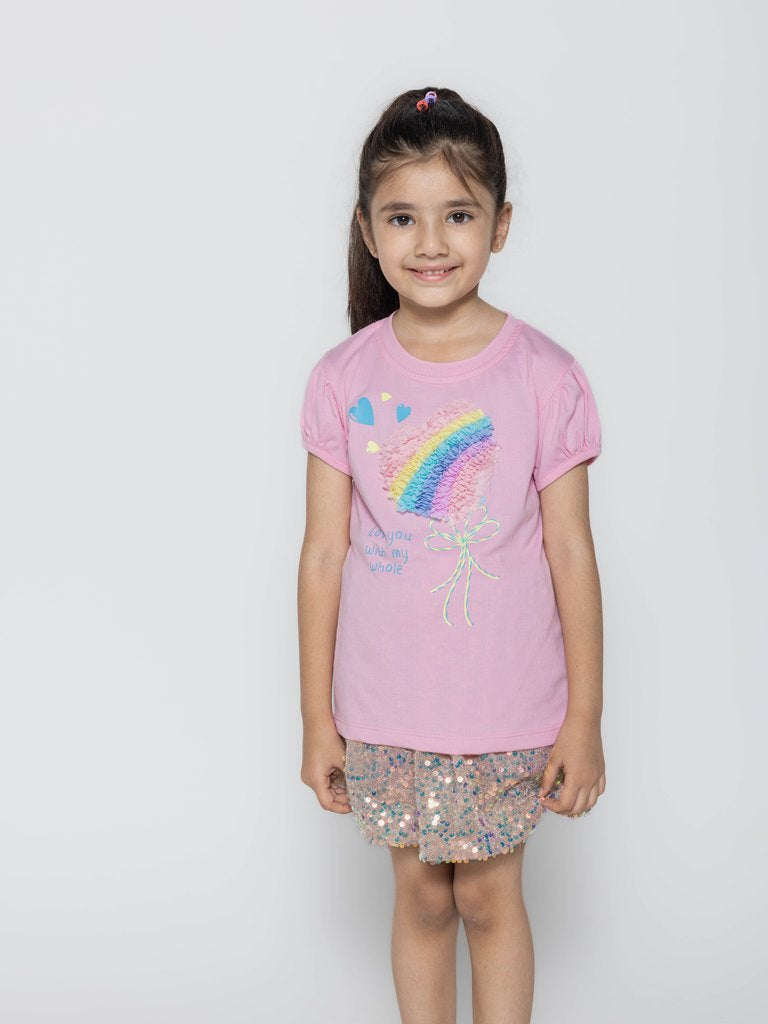 "Bundle of Joy: Girls' 3-Pack Printed Tops"