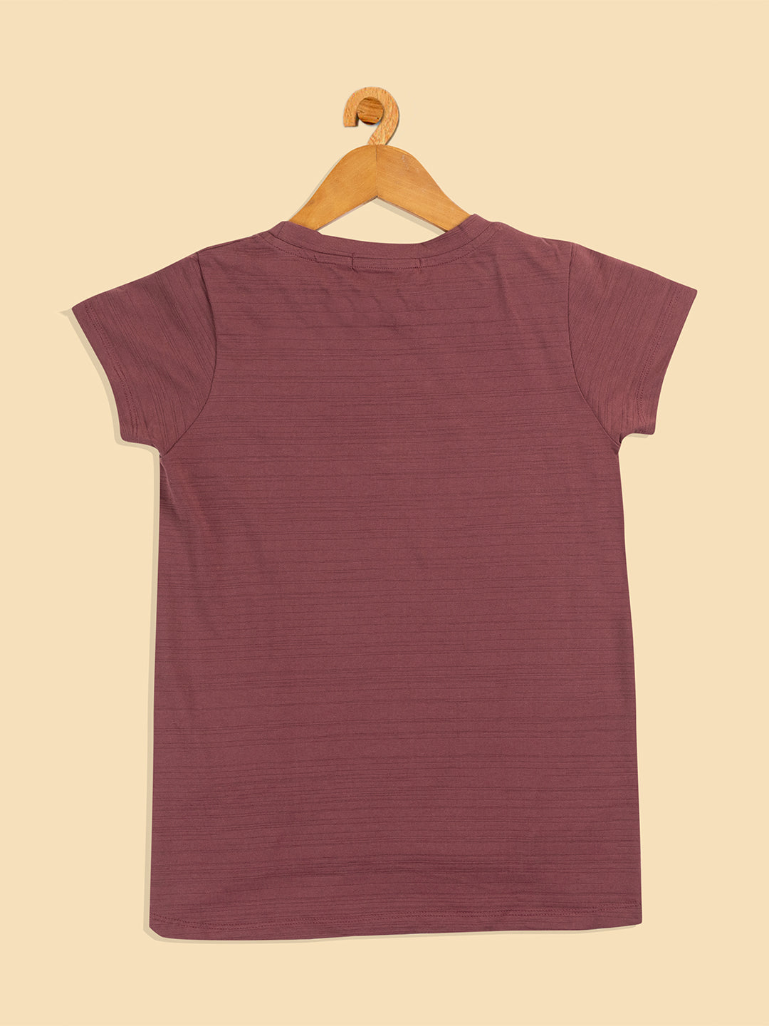 Pampolina Girls Ziama Printed Top-OnionPink