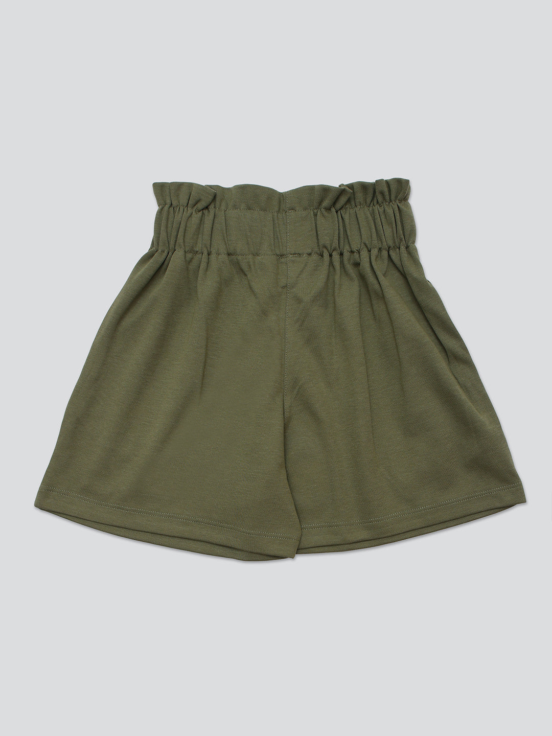 Pampolina Girls  Printed Short- Olive