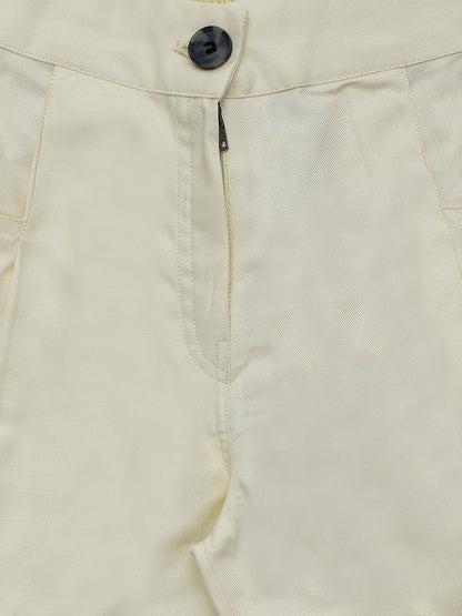 Pampolina Girls Solid Short- Lemon
