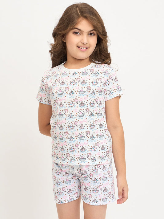 White Color Kids Set
