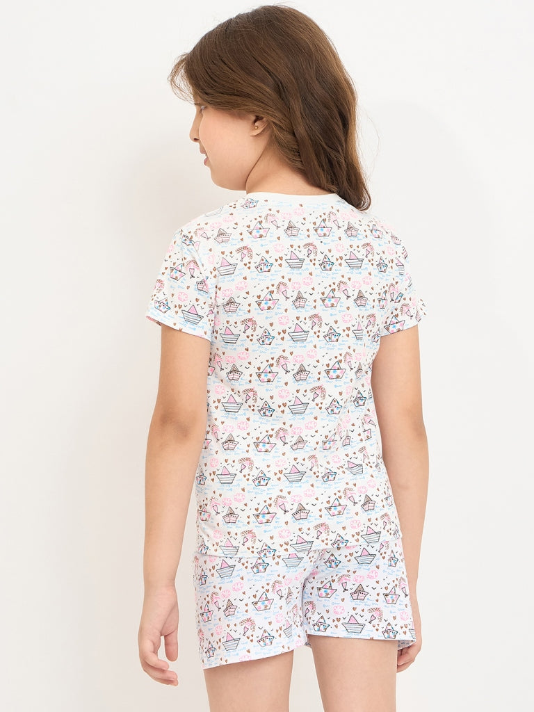 White Color Kids Set