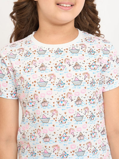 White Color Kids Set