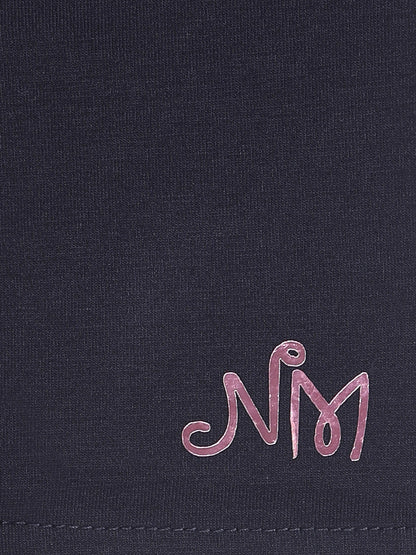 Pampolina Full Length Solid Leggings - Navy Blue