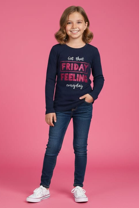 Essential Kids'/Youth Crewneck Tee for Everyday Wear