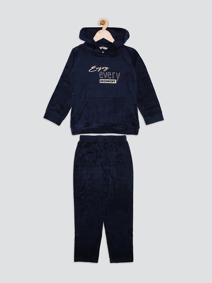 Pampolina Printed Sharing Co-Ord Sets-Navy